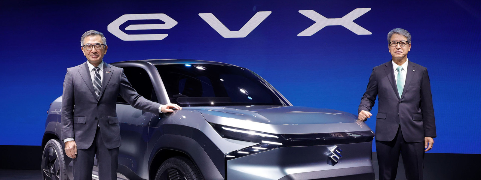 global premiere of concept electric suv evx at maruti suzuki pavilion auto expo'23