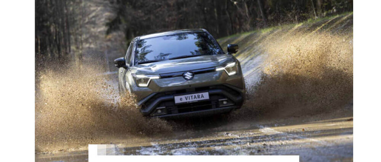 FØRSTE TESTKØRSEL AF SUZUKI e VITARA