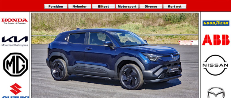 FØRSTE TESTKØRSEL AF SUZUKI e VITARA