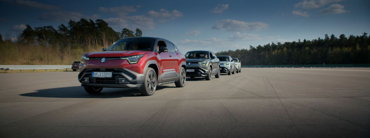 FØRSTE TESTKØRSEL AF SUZUKI e VITARA