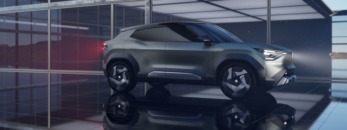 FULDT ELEKTRISK SUZUKI eVX KONCEPT
