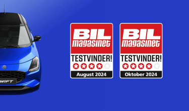 Ny Suzuki Swift er dobbelt testvinder